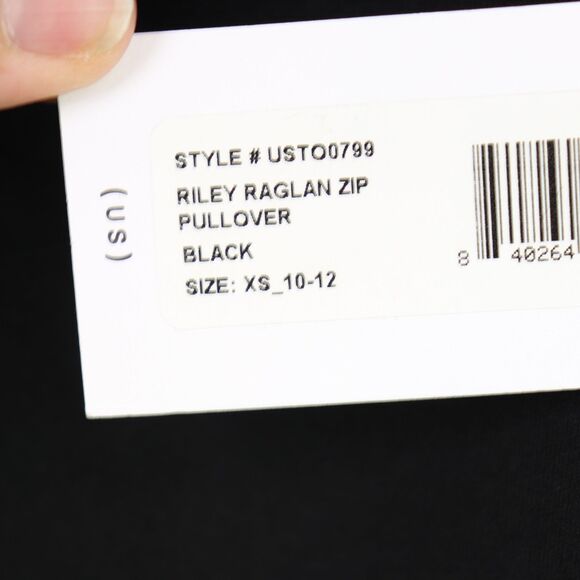NWT Universal Standard Riley Raglan Zip Pullover XS - Picture 6 of 8